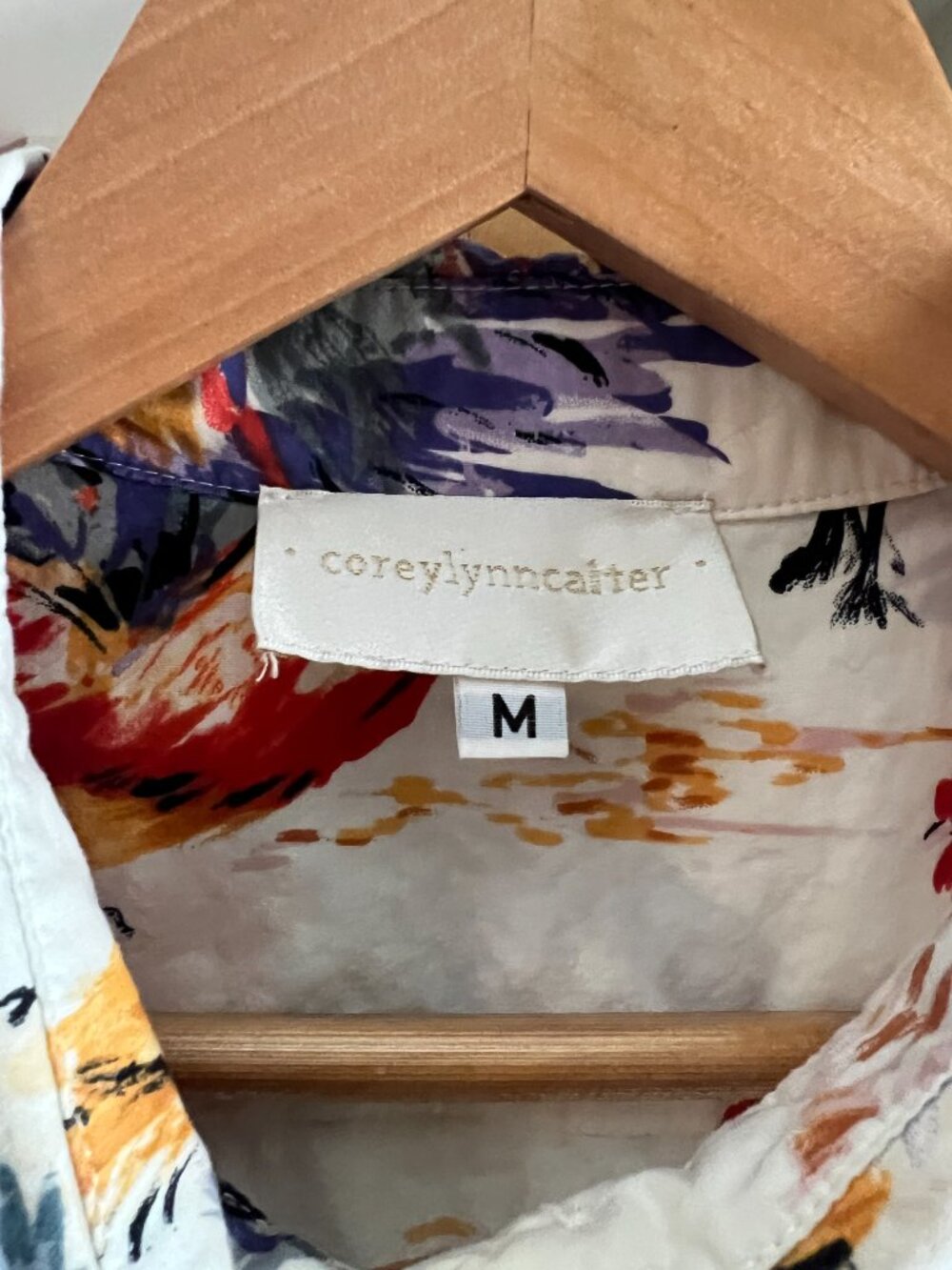 Rooster Buttondown – M — Corey Lynn Calter - Picture 2 of 3